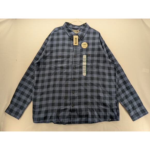 NWT Duluth Trading Co Seawool Lightweight Flannel Long Sleeve Shirt size XL - Picture 3 of 7